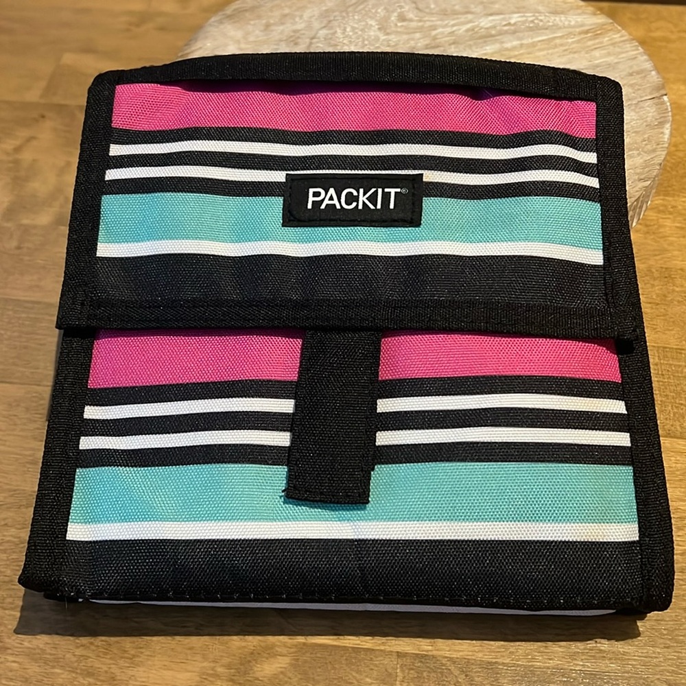 PACKIT Freezable Lunch Bag Multi-Color
